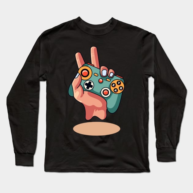 Playstion game Long Sleeve T-Shirt by modo store